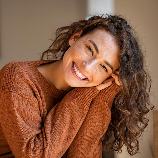 smiling young woman